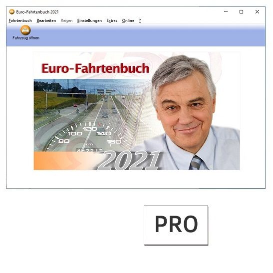 Euro-Fahrtenbuch 2021 PRO