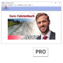Euro-Fahrtenbuch 2022 PRO