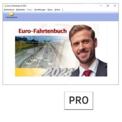 Euro-Fahrtenbuch 2023 PRO