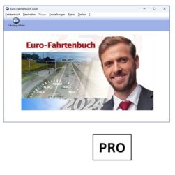 Euro-Fahrtenbuch 2024 PRO