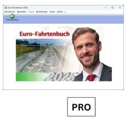 Euro-Fahrtenbuch 2025 PRO