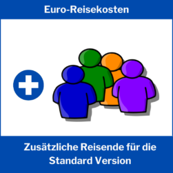 Zus. Reisende für Euro-Reisekosten Standard